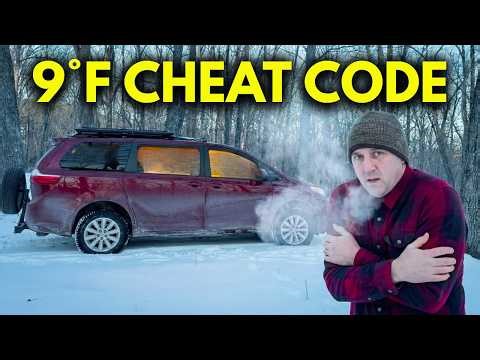 I Unlocked a 9°F Cheat Code for Frozen Winter Camping