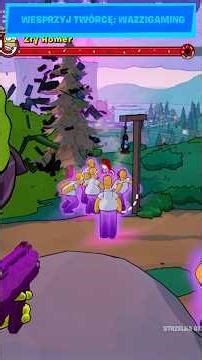 ✅512. Fortnite X The Simpsons już jest! 😈 Zły Homer kontra 20 klonów kto wygra?!😵😵