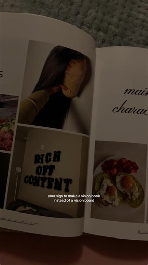 Create a Vision Book Instead of a Vision Board