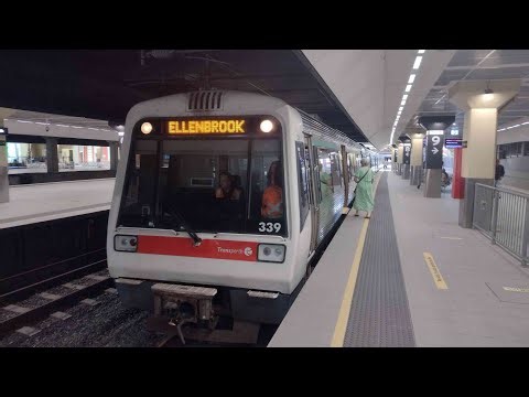 Transperth a series train on the Ellenbrook line