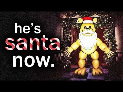 FNAF but you're getting chased by SANTA..