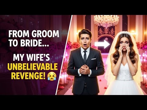 “From Groom to Bride… My Wife’s Unbelievable Revenge! 👗💔” Crossdressedstory,Boy2Girl,M2F,TGTF