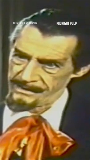 Dracula is the 🐐 Stilted acting, bizarre choices, plastic props, and characters from the public domain! Must be an old-timey monster mash-up movie. Watch the totally original BILLY THE KID VS. DRACULA – streaming now on Midnight Pulp. | Midnight Pulp