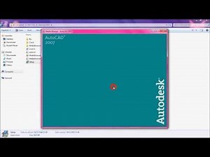 วิธีการติดตั้ง Autocad2007