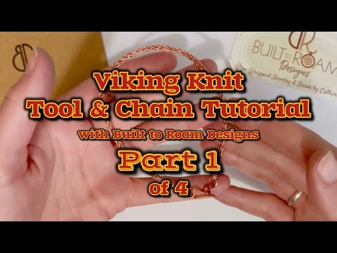 ⚒️ Viking Knit Tool Tutorial for Beginners | Make Your Own Viking Knit Tool | Wire Wrapping Tutorial