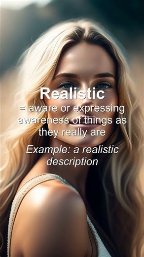 Word of the Day: Realistic #Shorts