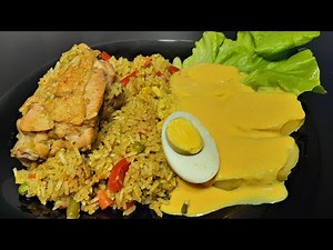 Así se Prepara el ARROZ CON POLLO PERUANO.....Clasico de la Gastronomia peruana...