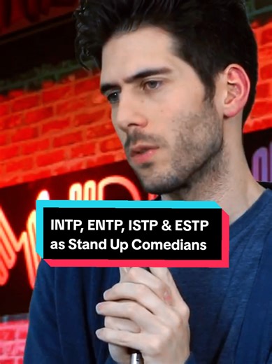 INTP, ENTP, ISTP & ESTP as Stand Up Comedians #intp #entp #mbti #standupcomedian #fyp