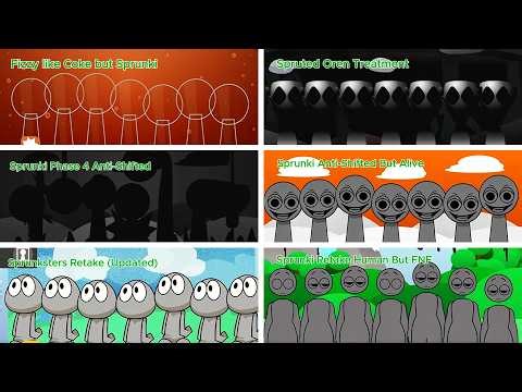 Mix All Together Fizzy like Coke but Sprunki vs Spruted Oren Treatment vs Sprunki Phase 4 Anti-...P6