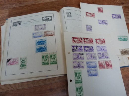 Vintage Stamp Album Over 1000 World Stamps 1900s-1950s Africa Europe India Syria Stanley Gibbons Strand Album - Etsy