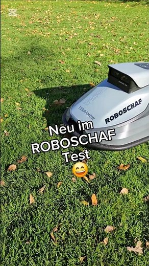 Rasenroboter mit Kamera im ROBOSCHAF Test: Der Terramow V1000. Kein Kabel, kein GPS
