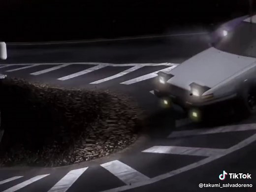 Toyota MR2 and RX7 Initial D Anime Edit