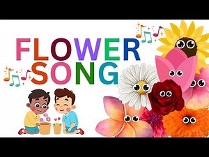Flower | Flower Song | Flower Song for Kids | Nursery Rhymes ‪@Babykidsstudy‬