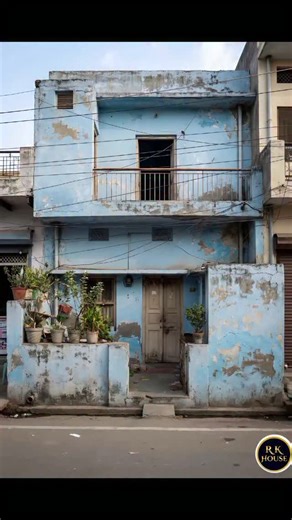 R.k.house.transformation on Instagram: "From echoes of the past to a shining vision of the future. 🌟 This isn't just a renovation; it's a complete reincarnation. Witness the incredible journey of this home as it sheds its worn-out, dilapidated skin to emerge as a breathtaking modern architectural masterpiece. It takes vision to see the potential beyond peeling paint and crumbling walls. It takes dedication to execute every detail, from the sleek stone cladding and warm wooden accents to the con
