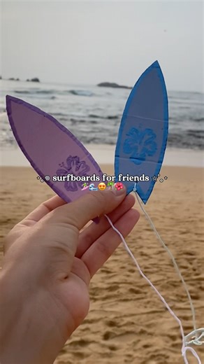 😍🏄🏻‍♀️ Finger SURFboards 🌊🌺 DIY Summer Idea 🪸 Cardboard Craft Tutorial #diy #surf #craft