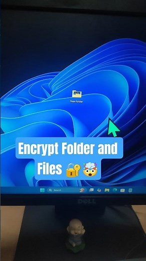 Encrypt Folder and File🔥| Day-0248 | Windows Tips #window #techreels #reel #short #windows11tips