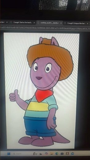 backyardigans cowboy finger family