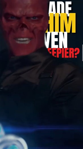 The Disturbing Trick Behind Red Skull’s Face