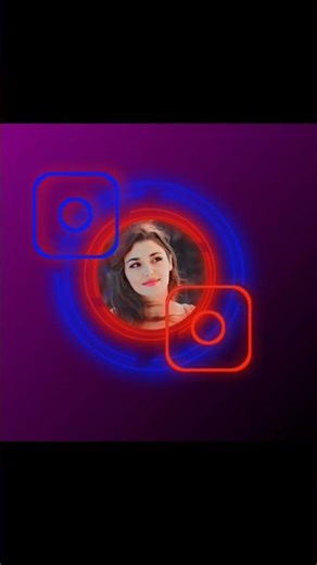 Create Neon Instagram DP Design Using PixelLab.Pixel lab Editing Tutorial #shorts #pixellabtutorial