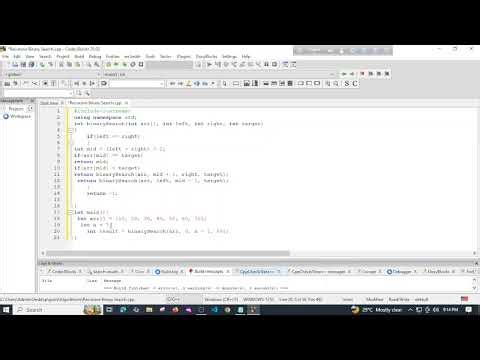 Tutorial 08:Binary Search Using Recursion in C++ | Algorithm Design and Analysis | ADA Tutorial
