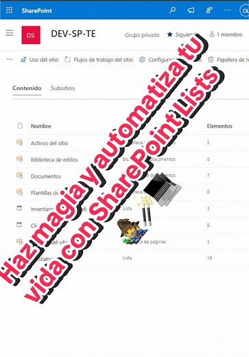 Automatiza tu vida con Listas de SharePoint