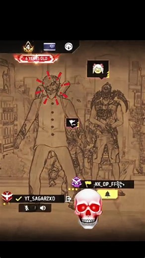 new sketch mod 😮☠️#rapgamingyt#freefire