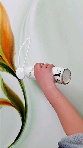 How to create an easy Abstract flower