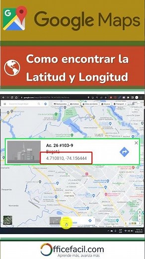 Find latitude and longitude | Google Maps