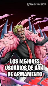 ¡¡Los 5 USUARIOS de HAKI DE ARMAMENTO más PODEROSOS!! #OnePiece #Luffy #Anime | Gear Five