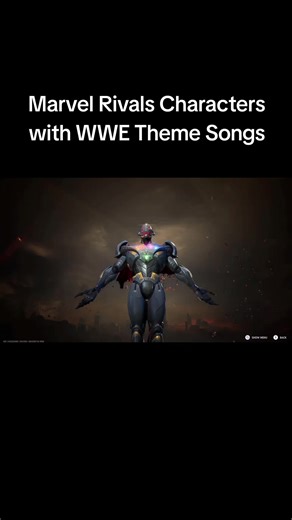 Marvel Rivals Characters with WWE Theme Songs Part 14 #WWE #marvelrivals #trending #themesong #fyp