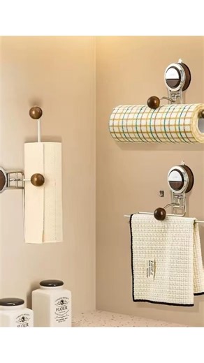 Suction Hanging Paper Towel Holder Price: 15$ 藺 Space-Saving Design ️ Versatile Functionality ⚡ Easy Installation  Durable & Stylish You can order via the link in bio Whatsapp: 81 883 042 Delivery all over Lebanon Cash on delivery | Kanta Stores | Facebook