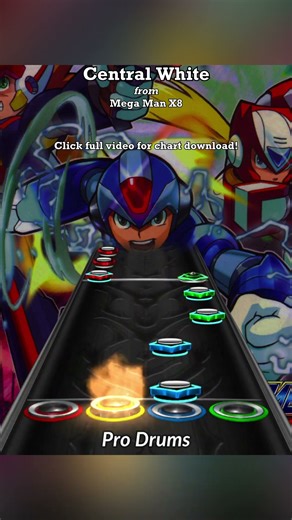 Central White | Pro Drums | VGM Mega Pack - Mega Man X