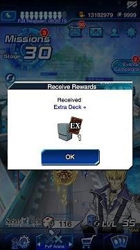 Yugioh Duel Links - How to increase +1 EXTRA deck?