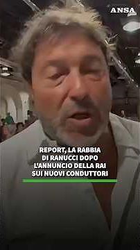 Report, Ranucci: "They wanted to destroy the program and they succeeded" #ansa