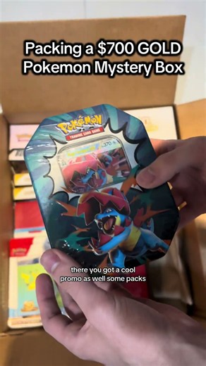Packing A RARE $700 Pokemon Mystery Box! 📦