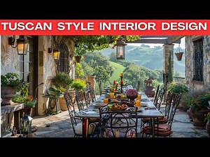 Tuscan Style Interior Design & Decor Ideas | Embracing Timeless Elegance