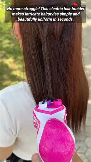 Automatic Hair Braiding Tool Creates Perfect, Quick, Easy Styles Now.