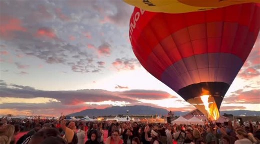 Balloon Fiesta Day 1. Too windy up high to fly, but we still had great views! | Always Time to Fly