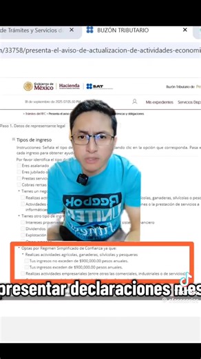 RESICO sector primario, un buen truco 👀 . . . . . . . . . . #contafiscalasesorías #SAT #resico #truco #fypシ゚viralシ | Conta Fiscal Asesorías