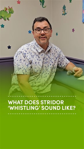 MercyOne on Instagram: "What does stridor sound like in young children? Hear from a MercyOne pediatrician in this quick video. Stridor is a key symptom of croup—a harsh, high-pitched, vibrating sound during breathing, often described as a “whistling” noise. It’s caused by inflammation and swelling that narrows the airway, especially in the voice box (larynx) and windpipe (trachea)."