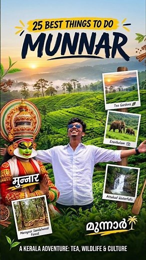 Munnar Travel Guide: 25 Things You Can't Miss in 2026 #munnar