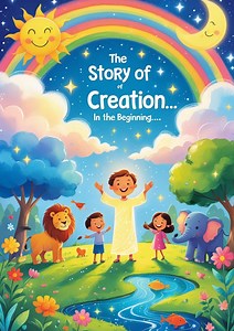Creation Story Book for Kids: 7 Days of Creation (printable Resource) - Etsy