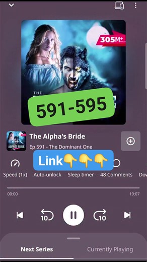178 reactions · 12 comments | The Alpha's Bride Season-2 Full ep591 to 595 link in the comment section  #audio #love #story #series | Edgar Tereng | Facebook