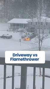 1M views · 45 reactions | Bro really said skip the shovel—give me the FLAMETHROWER  Could be a great gift for your neighbor here in Grand Rapids, given all the snow already this season. Just an idea 路‍♂️ ————————————————————— ➡️ Follow @grandrapidsmi for more of the best news and views from GR  ————————————————————— | Grand Rapids, MI - GR | Facebook