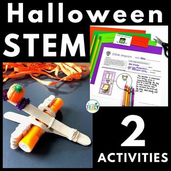 Fun Halloween Sub Plans & Early Finishers – STEM Improv & Candy Corn Catapult