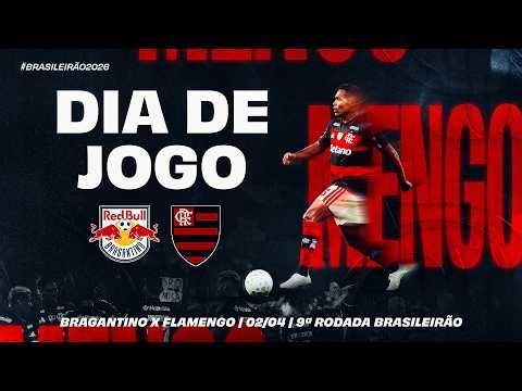 🔴 AO VIVO: BRAGANTINO x FLAMENGO | PRÉ-JOGO + NARRAÇÃO | BRASILEIRÃO (02/04/26)