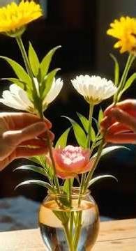 Flower Arrangement — Beautiful Floral Creation 💐"