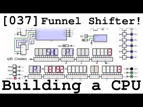 [037] Funnel Shifter! - Building a CPU From Scratch
