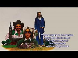 Ventura Highway + AMERICA + Lyrics / HD