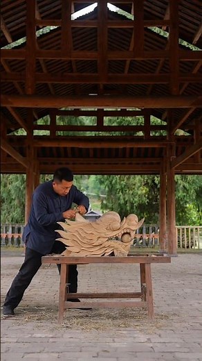 How Chinese Craftsmen Build Wooden Boats 🚢 #shortfeed#shortsyoutube #hendmetcraft